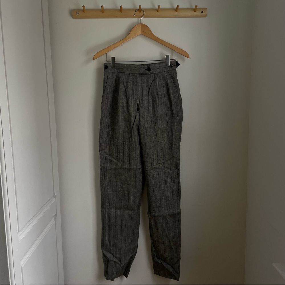Harve Benard Charcoal Womens Dress Pants